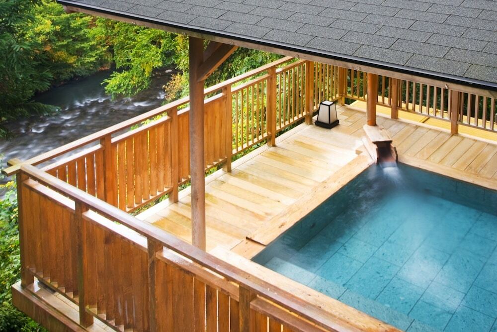מלון קאגה Yamanaka Onsen Kissho Yamanaka מראה חיצוני תמונה